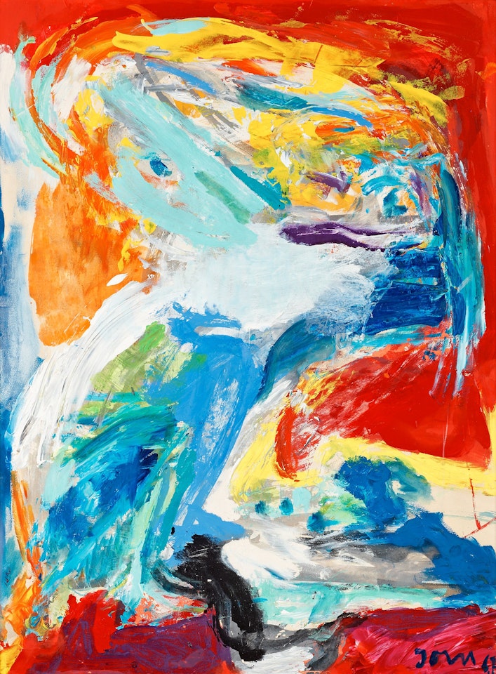 Composition with horse by Asger Jorn