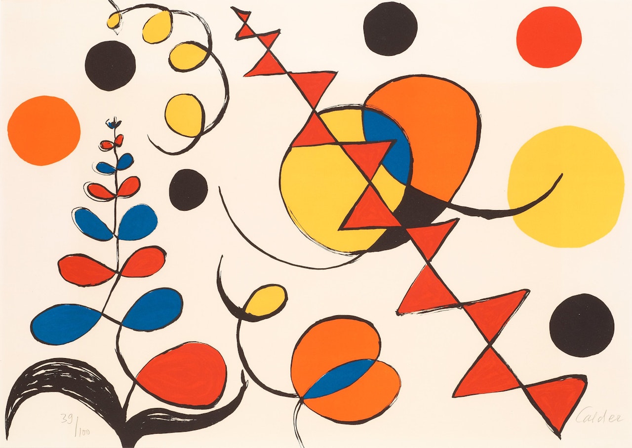 Untitled, from: "La mémoire élémentaire" by Alexander Calder