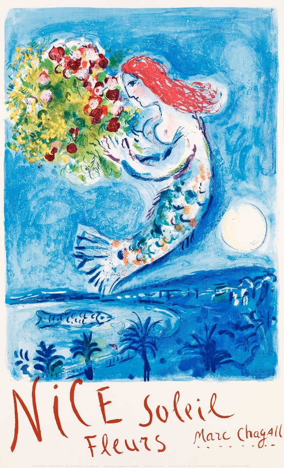 "La Baie des Anges" by Marc Chagall