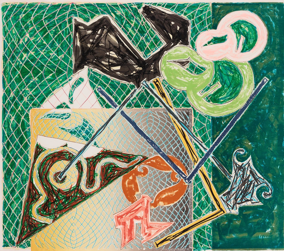"Shards V" by Frank Stella