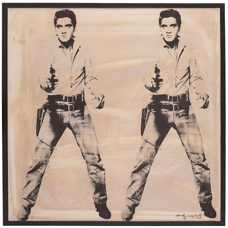 "Elvis - platinum" by After Andy Warhol