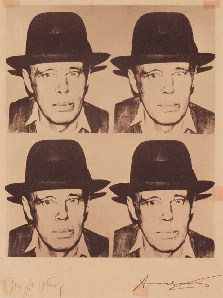 Josef Beuys by Andy Warhol