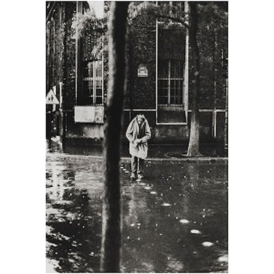 Alberto Giacometti, Rue d"Alésia, Paris by Henri Cartier-Bresson