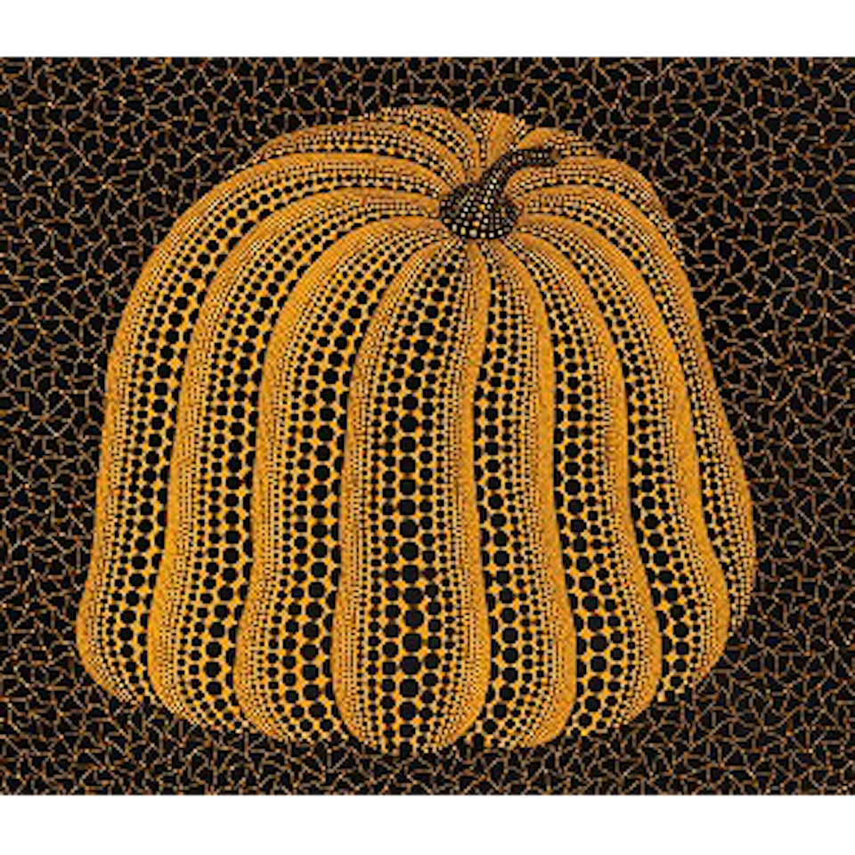 Yellow Colored Pumpkin (Kusama 190) by Yayoi Kusama