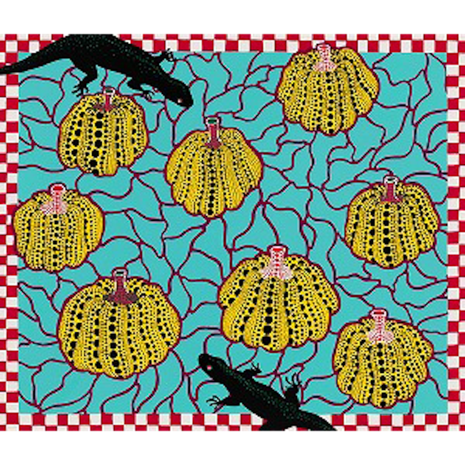 Black Lizards (Kusama 132) by Yayoi Kusama