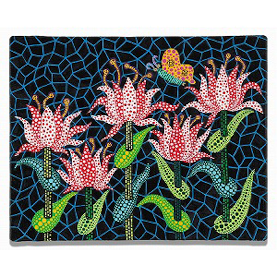 FLOWERS (THU) by Yayoi Kusama