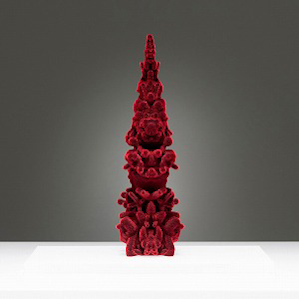 Velvet - Throne (R) by Kohei Nawa