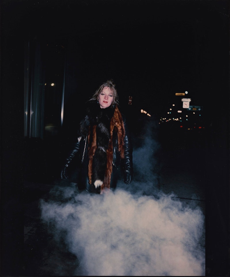 "Cookie in the NY Inferno" by Nan Goldin