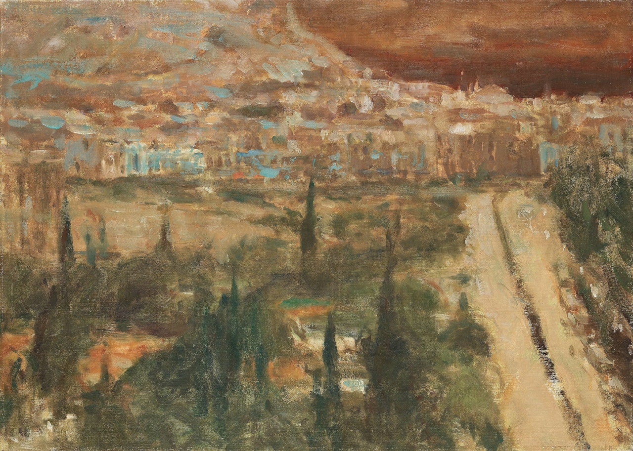 "Grekiskt landskap" by Ola Billgren