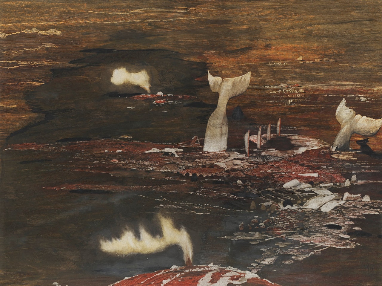 "Isländskt landskap" by Roj Friberg