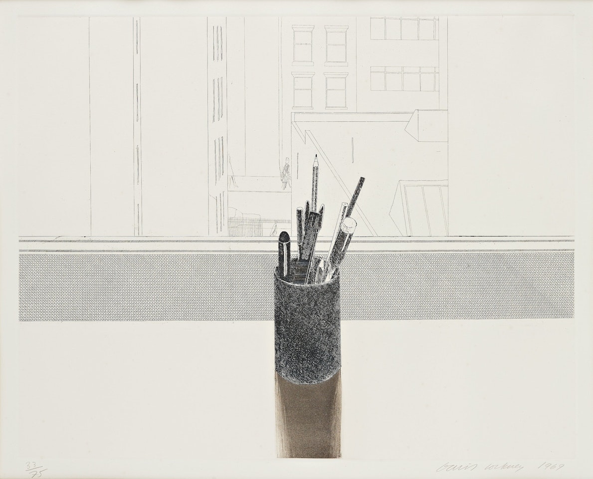 "Still Life" by David Hockney
