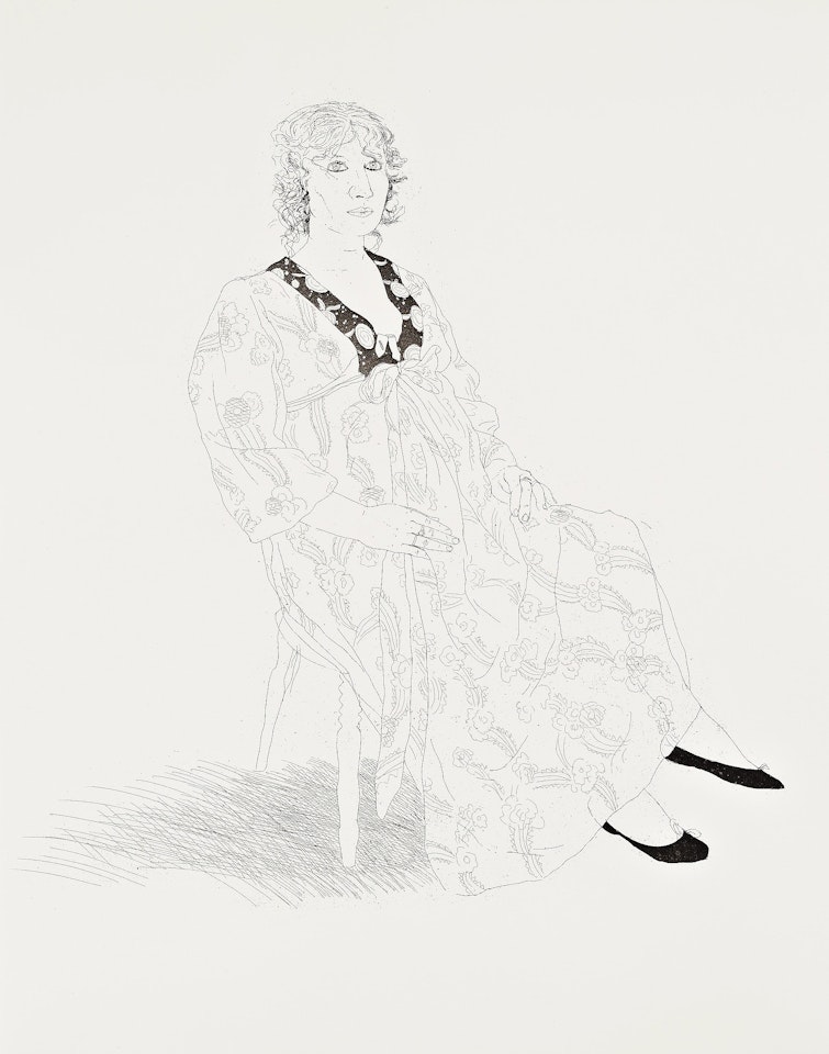 "Celia" by David Hockney