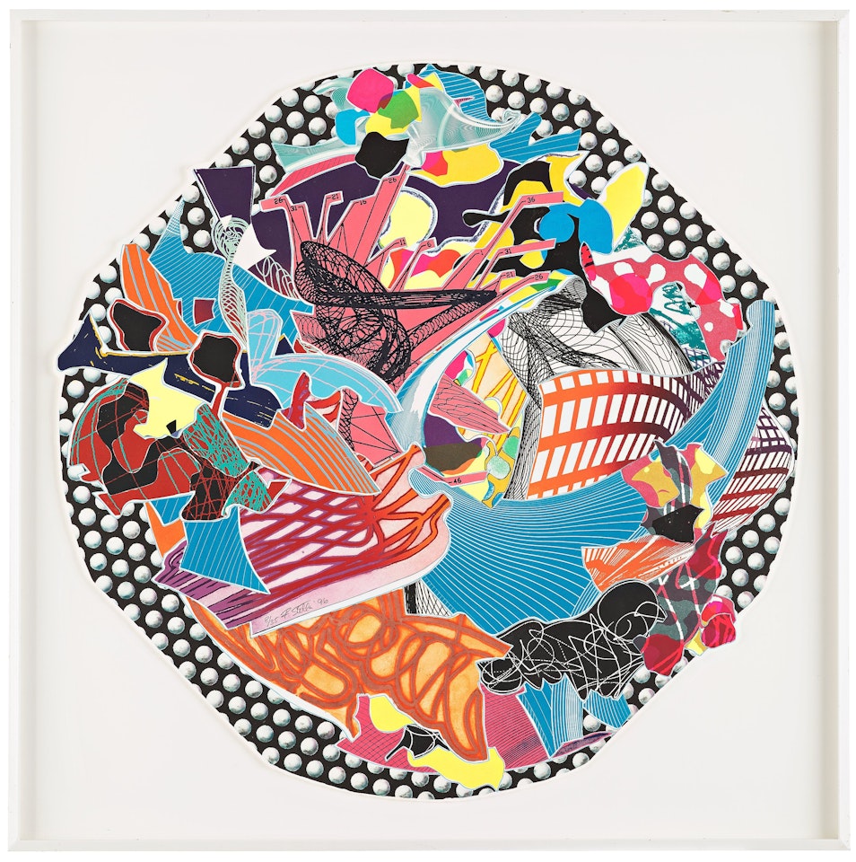 "Fattiputt" from "Imaginary Places II" by Frank Stella