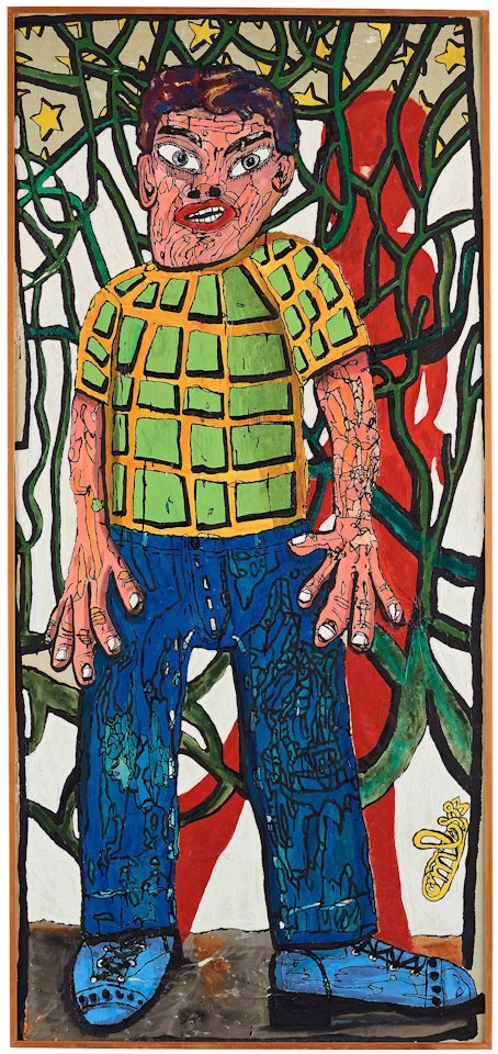 "L"Homme Crispée" by Robert Combas