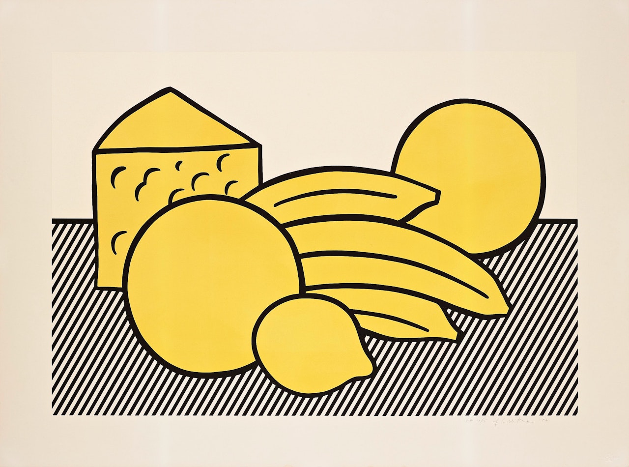 "Yellow Still Life" by Roy Lichtenstein