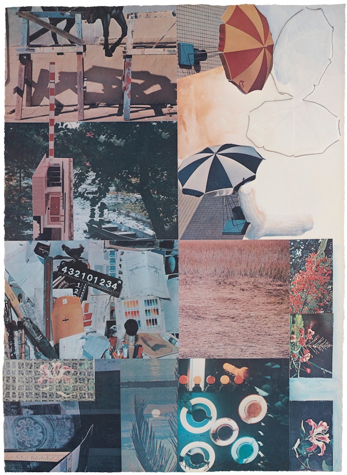 "Print for the Center for Performing Arts" by Robert Rauschenberg