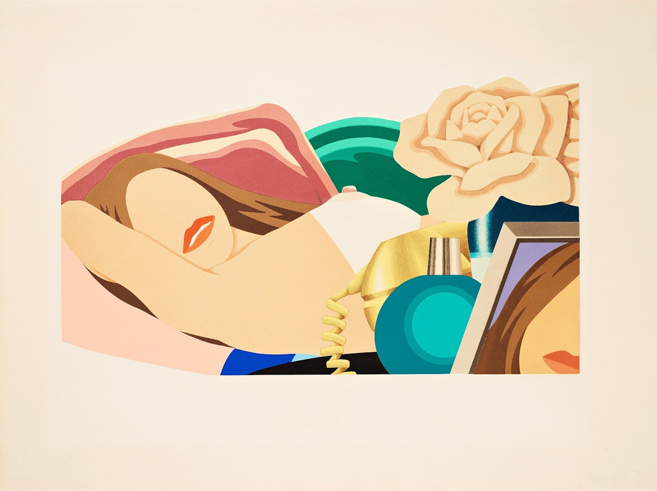 "Nude with Rose" by Tom Wesselmann