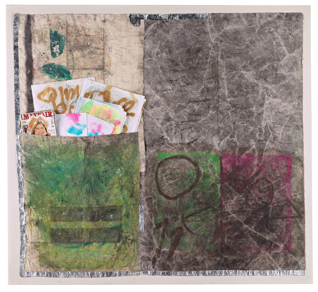 "Untitled" by Oscar Murillo