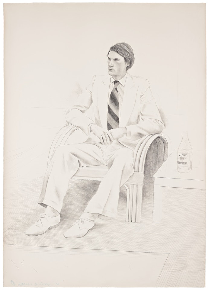 "Joe McDonald" by David Hockney