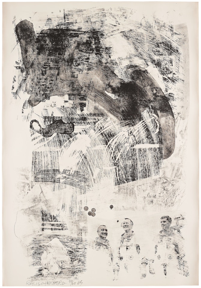 ”Brake", from "Stoned Moon Series” by Robert Rauschenberg