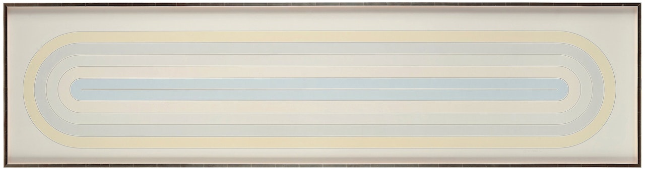 "Del Mar", from "Race Track Series" by Frank Stella