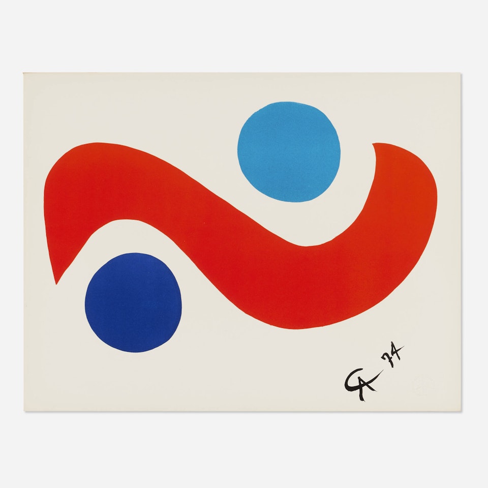 Sky Bird (from the Flying Colors portfolio) by Alexander Calder