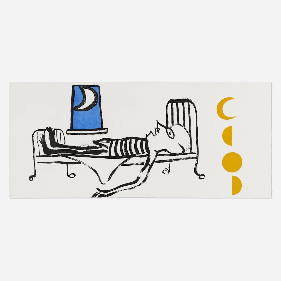 Untitled (from Le sacrilège d"Alan Kent suite) by Alexander Calder