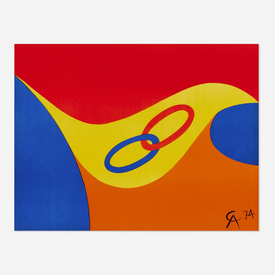 Friendship (from the Flying Colors portfolio) by Alexander Calder