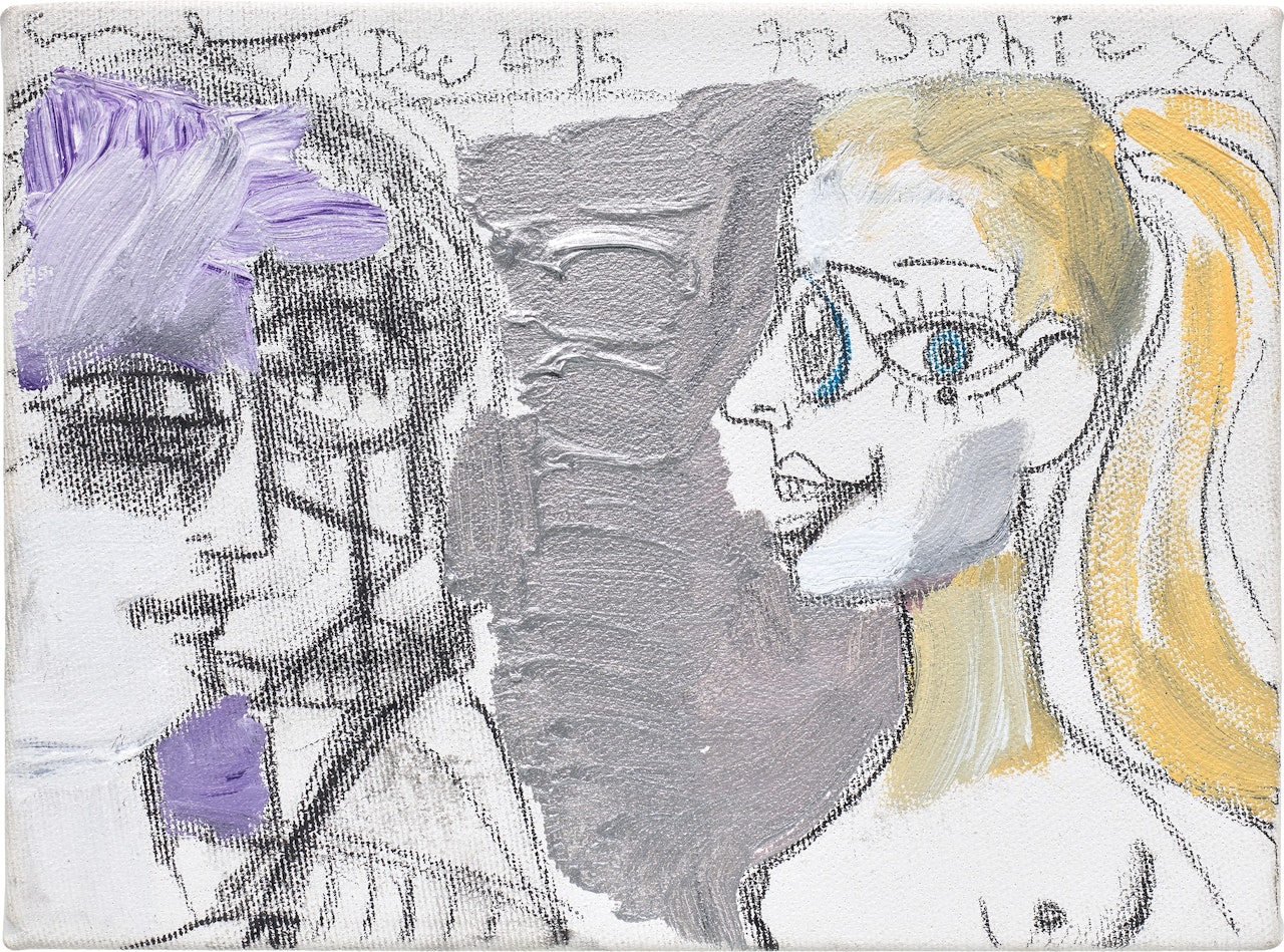 Artist and Muse by George Condo