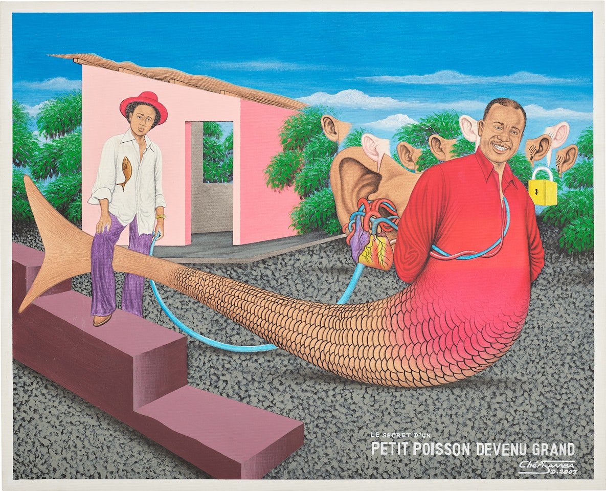 Le Secret D"Un Petit Poisson Devenu Grand by Chéri Samba