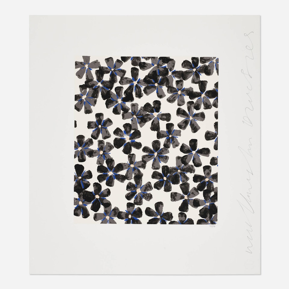 Wallflower 14 (from the Wallflowers portfolio) by Donald Sultan
