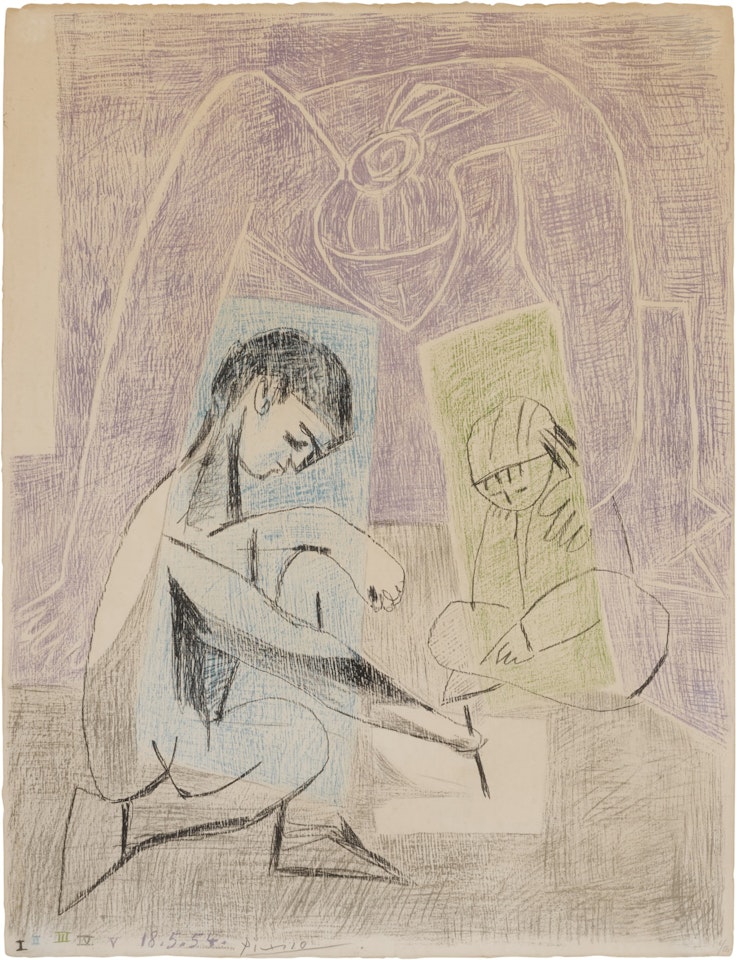 Le petit dessinateur (B. 768; M. 263) by Pablo Picasso