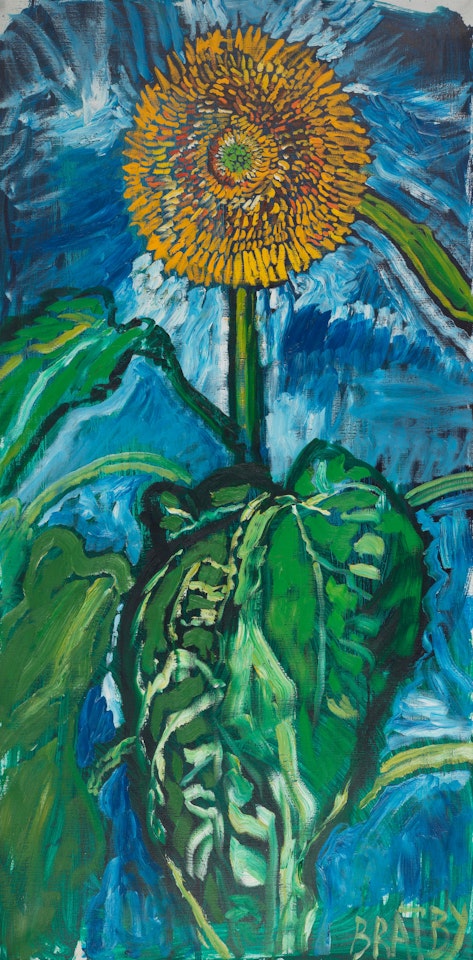 Sunflower by John Bratby