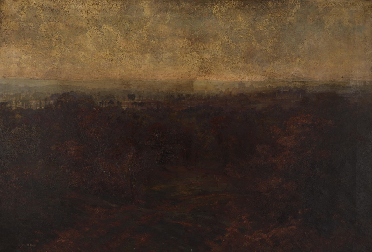 View of Windsor Castle by Claude-Francis Barry