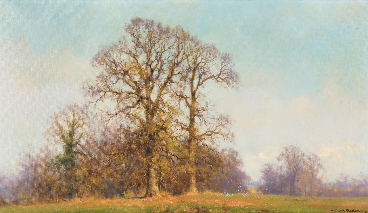 The Three Elms by David Shepherd