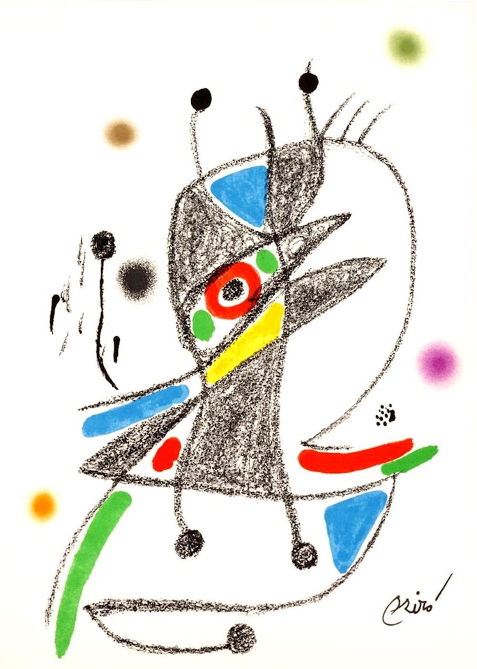 Maravillas con variaciones acrosticas 2 by Joan Miró