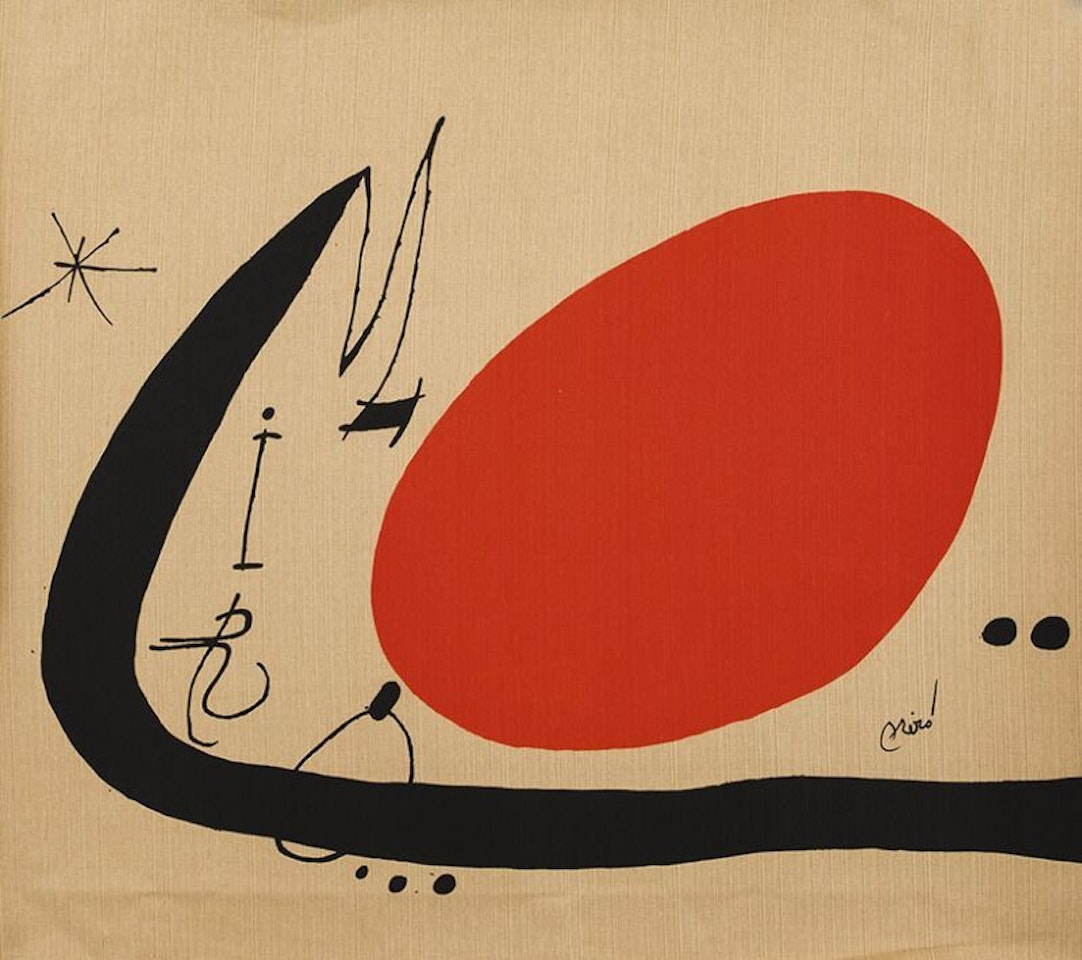 “Ma de proverbis” by Joan Miró