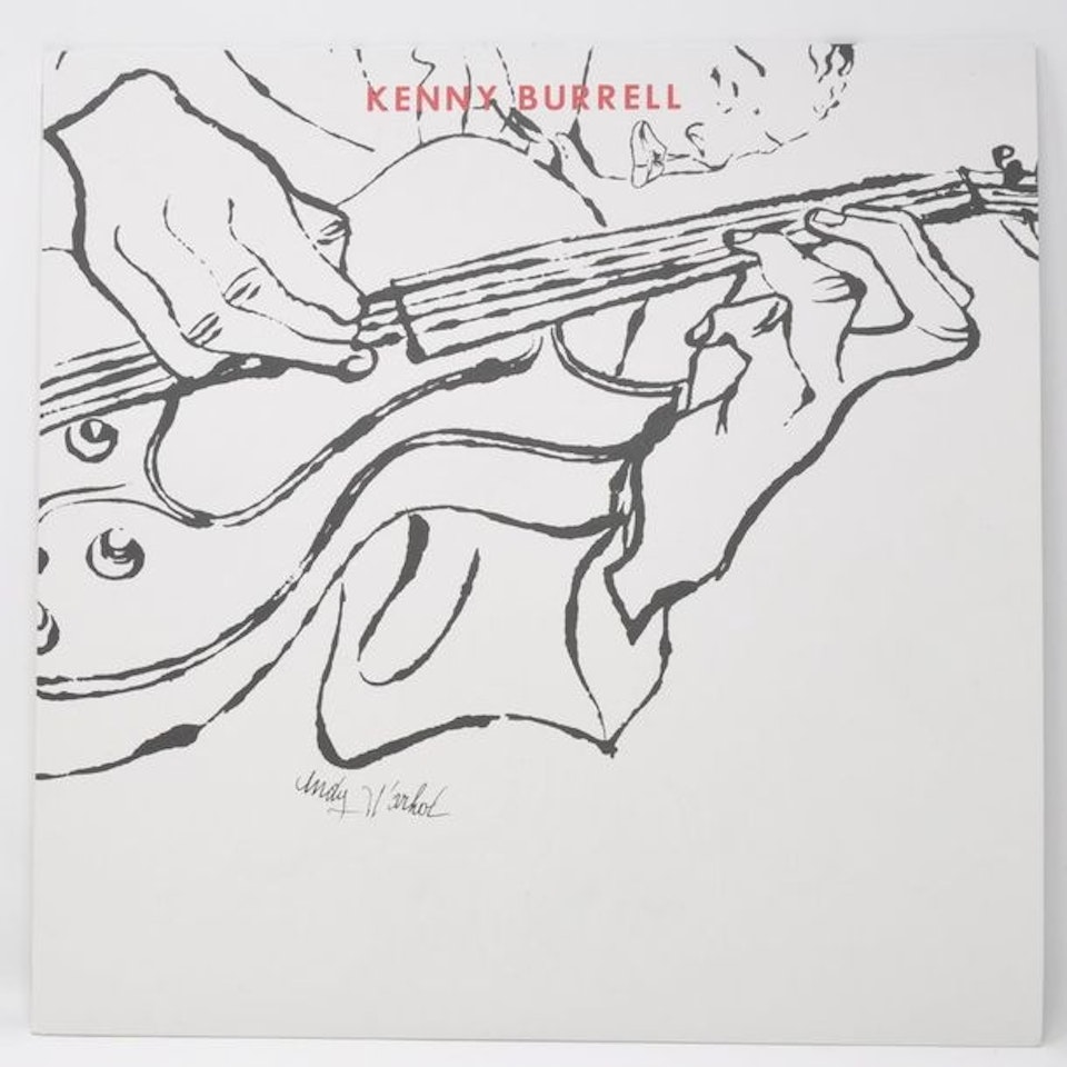 “Kenny Burrell” by Andy Warhol