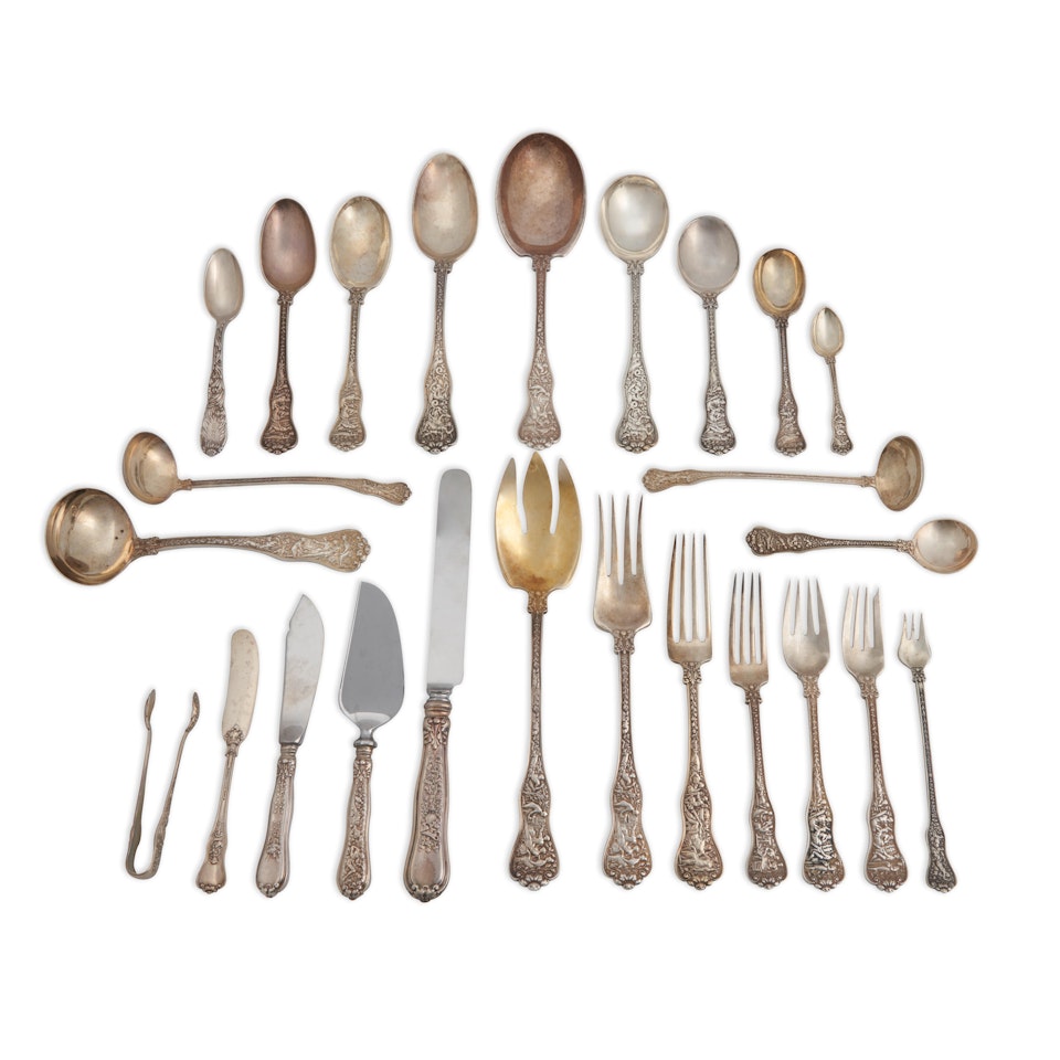"Olympian" Sterling Silver Flatware Service by Tiffany & Co.