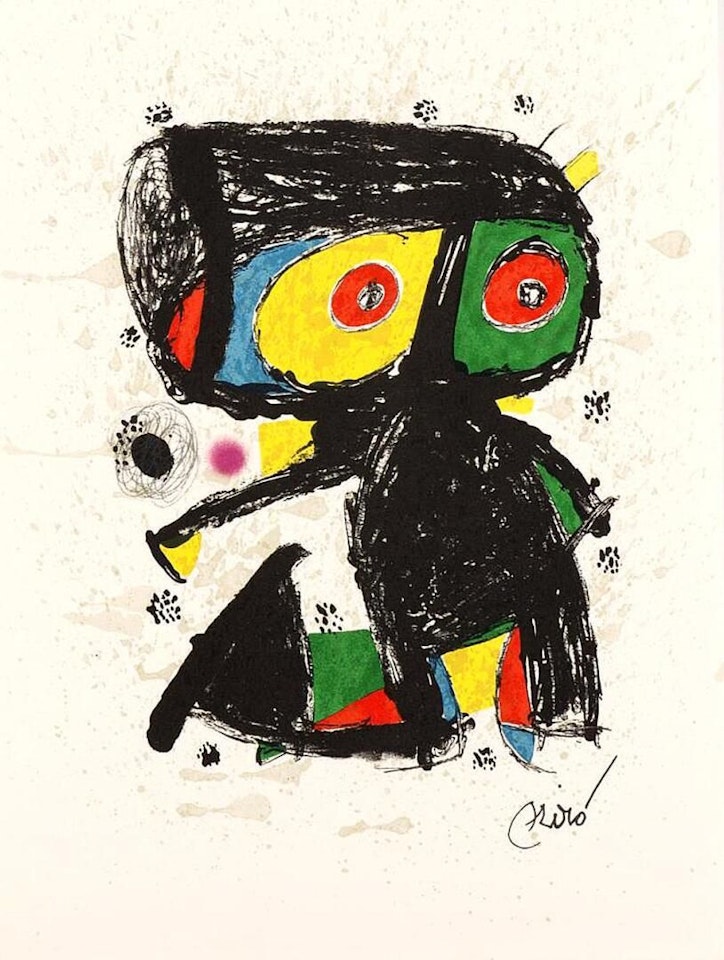 Poligrafa 15 years by Joan Miró