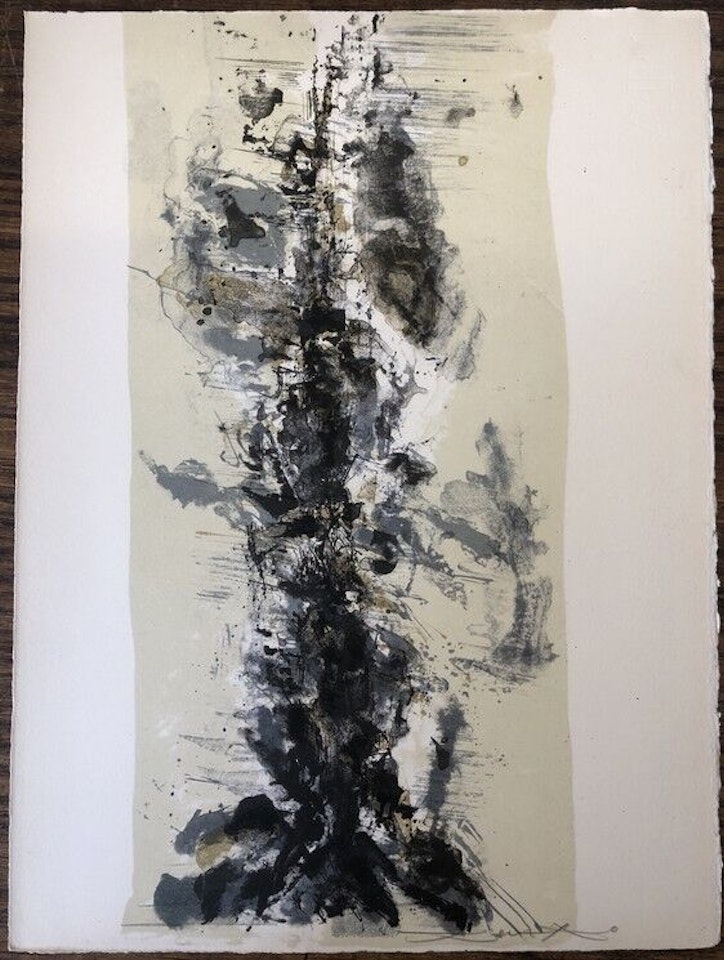 Temptation of the West by Zao Wou-Ki