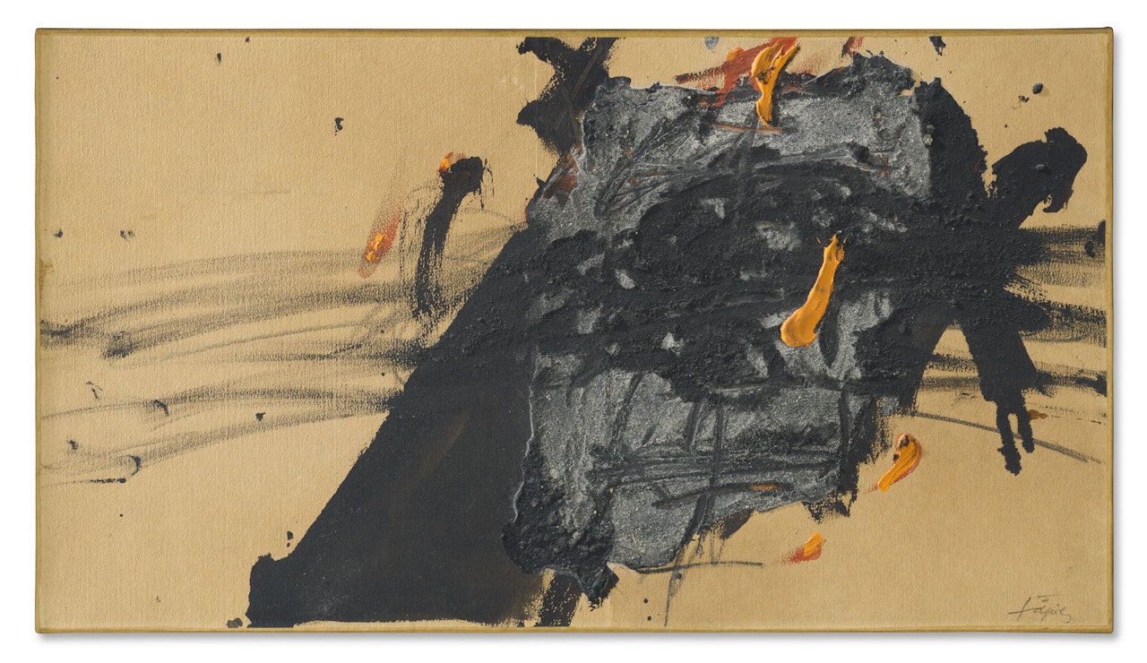 Untitled by Antoni Tapies