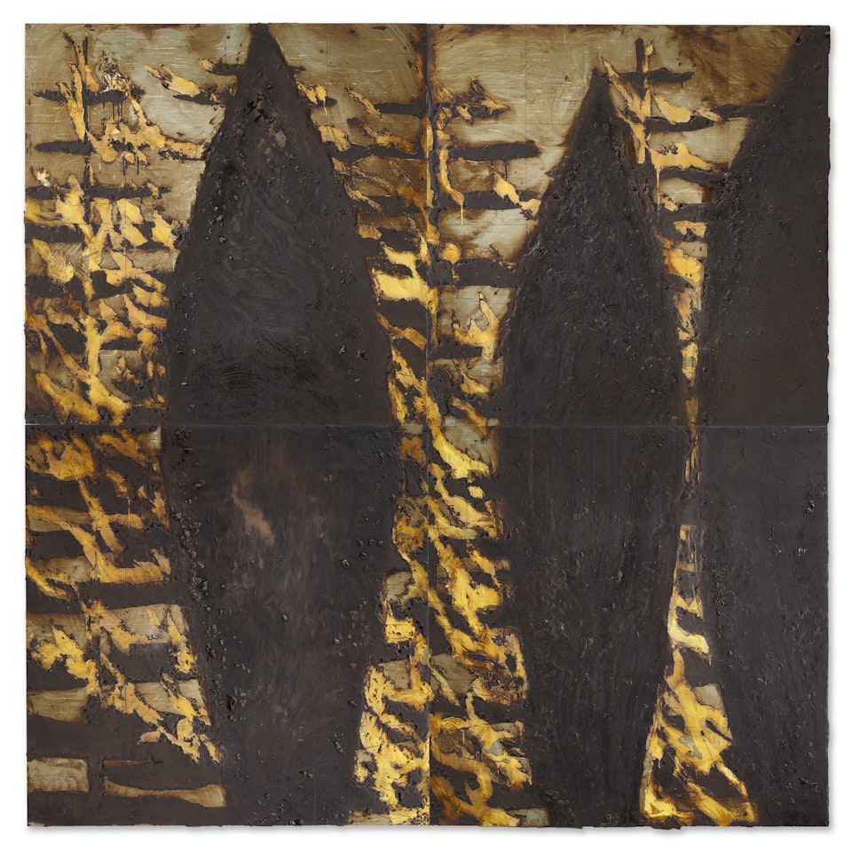 Forest Fire November 27, 1984 by Donald Sultan