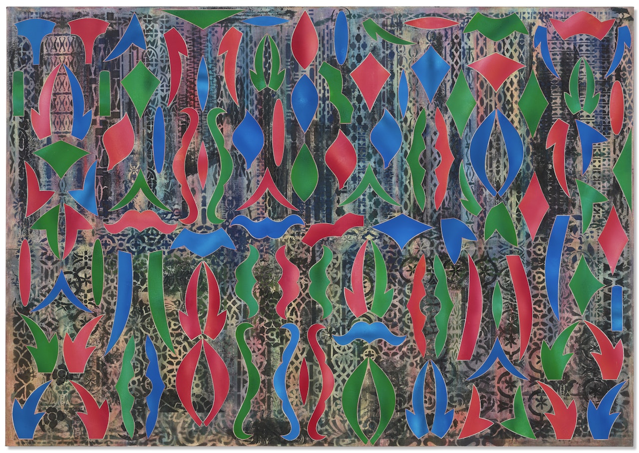 Cathedral Ashes by Philip Taaffe