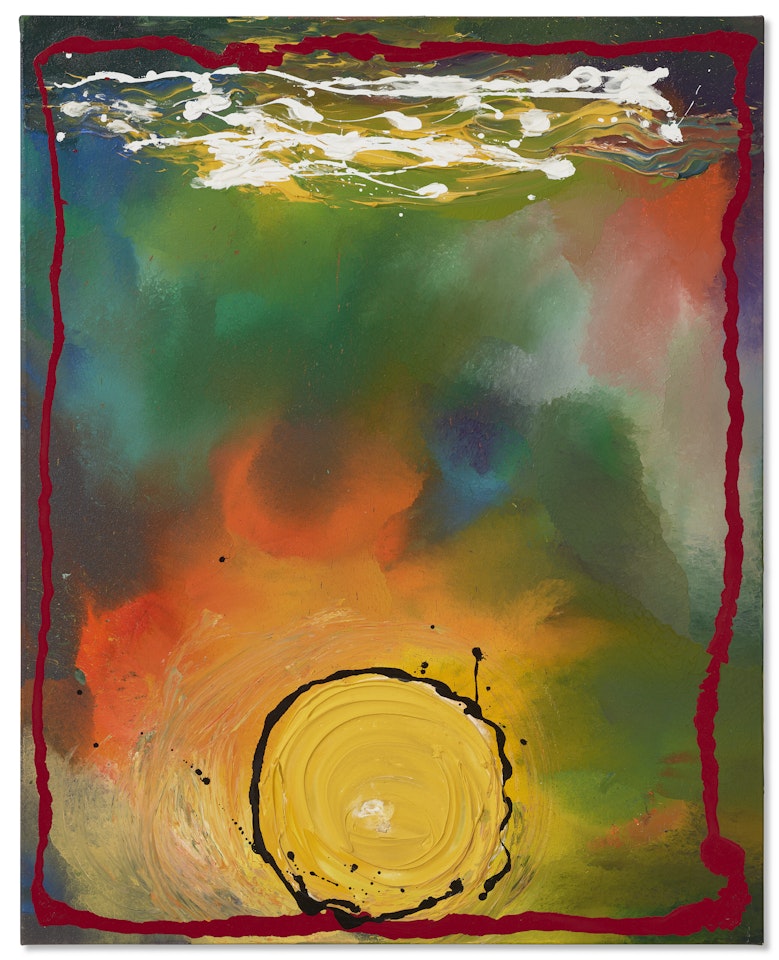 Embraced: Yellow by Jules Olitski