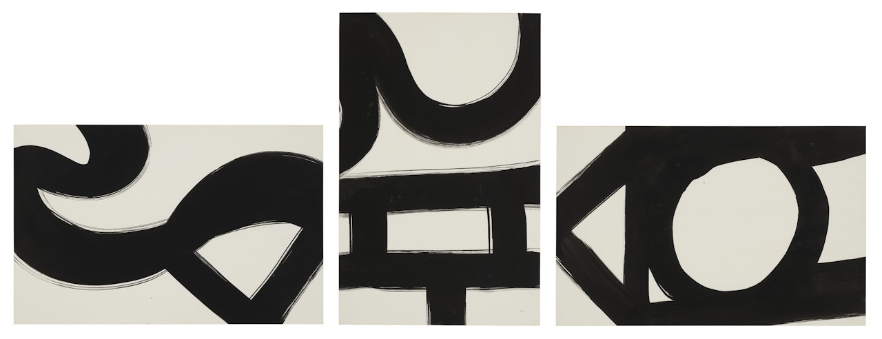Untitled [Three Works]; Untitled [Three Works] (i); Untitled; Untitled; Untitled by Al Held