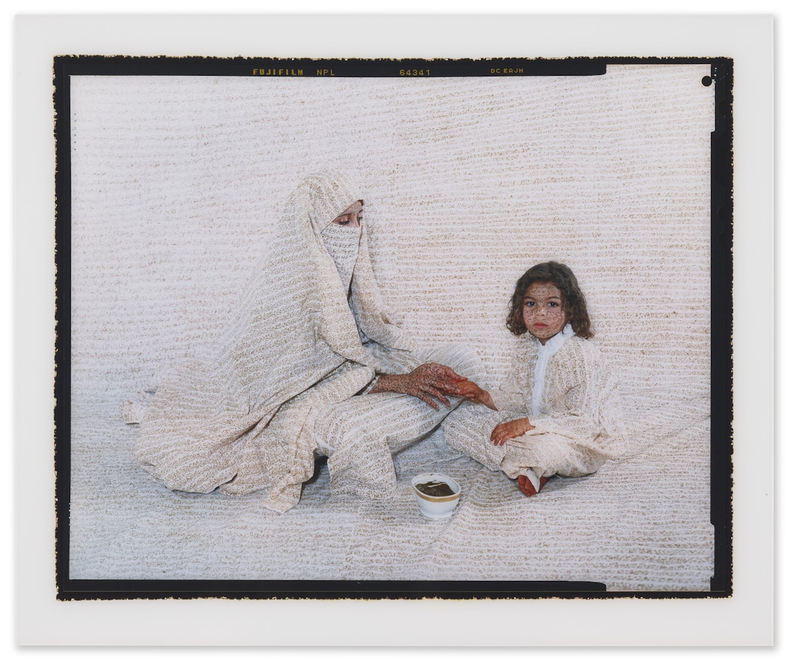 Converging Territories #23a by Lalla Essaydi