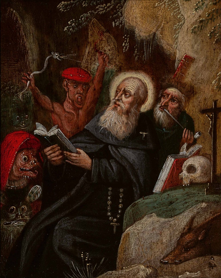 The Temptation of St Anthony by Flemish School