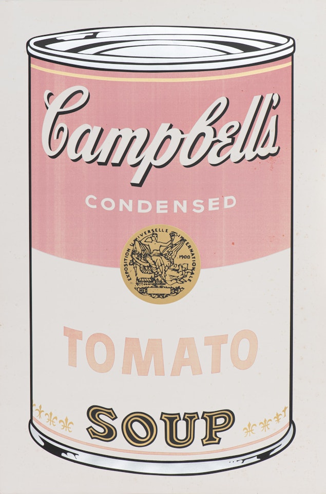 Campbell"s Soup I - Tomato Soup by Andy Warhol
