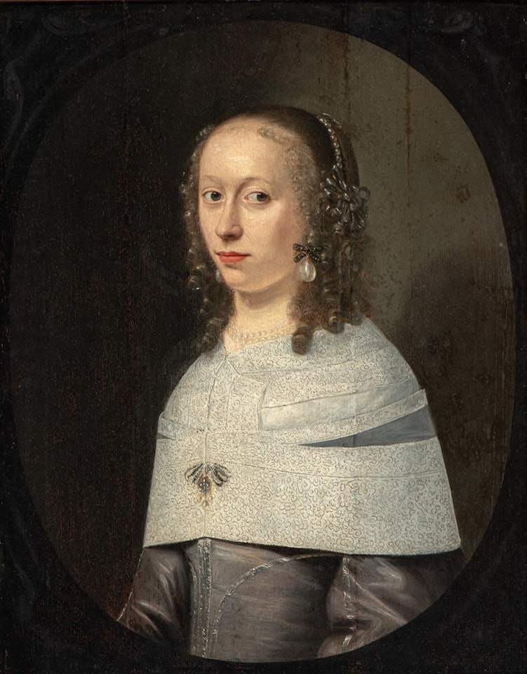 Portrait of a Young Lady by Dutch School